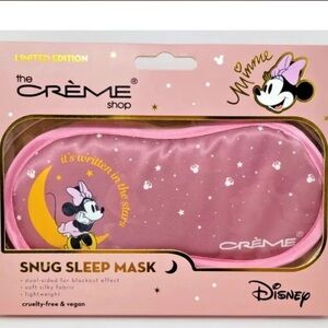 NIB The Crème Shop Disney Limited Edition Minnie Mouse Snug Sleep Mask